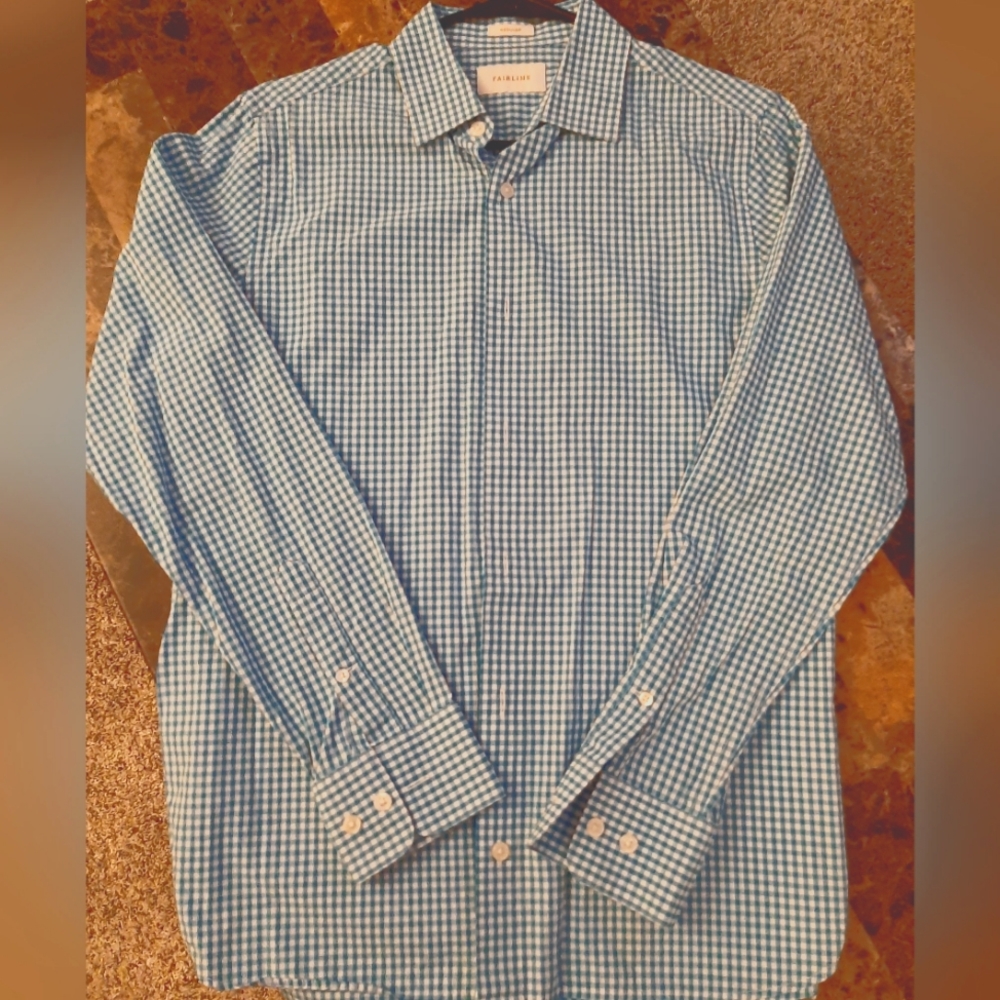 Men's LS Fairline dress shirt.